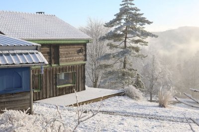 Notre Chalet plantes et plumes prêt pour accueillir les amateurs de sport d'hiver ou ceux qui  (...)